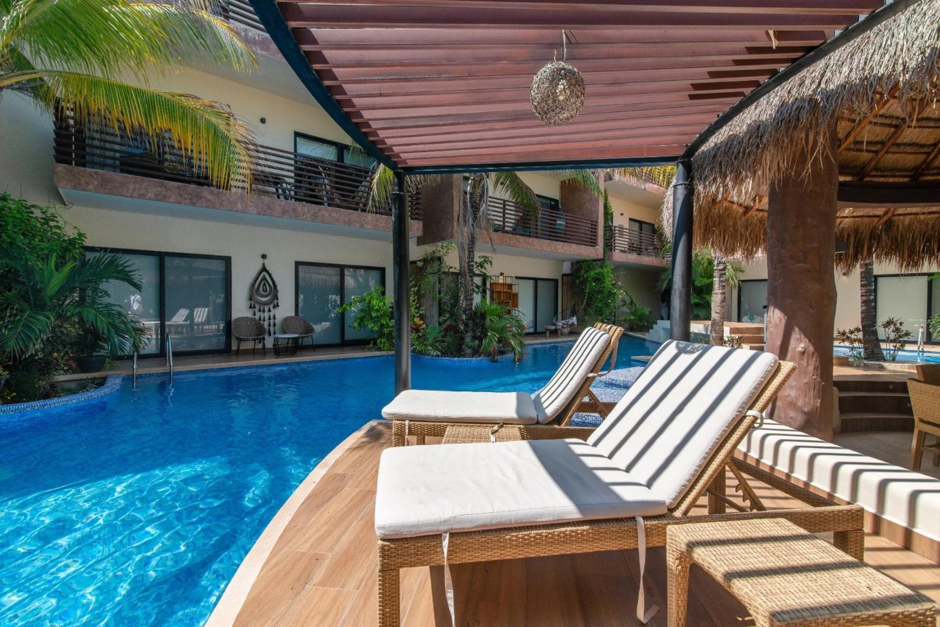 Apartamento Luxurious Penthouse With Jungle View & Private Pool Tulum Exterior foto